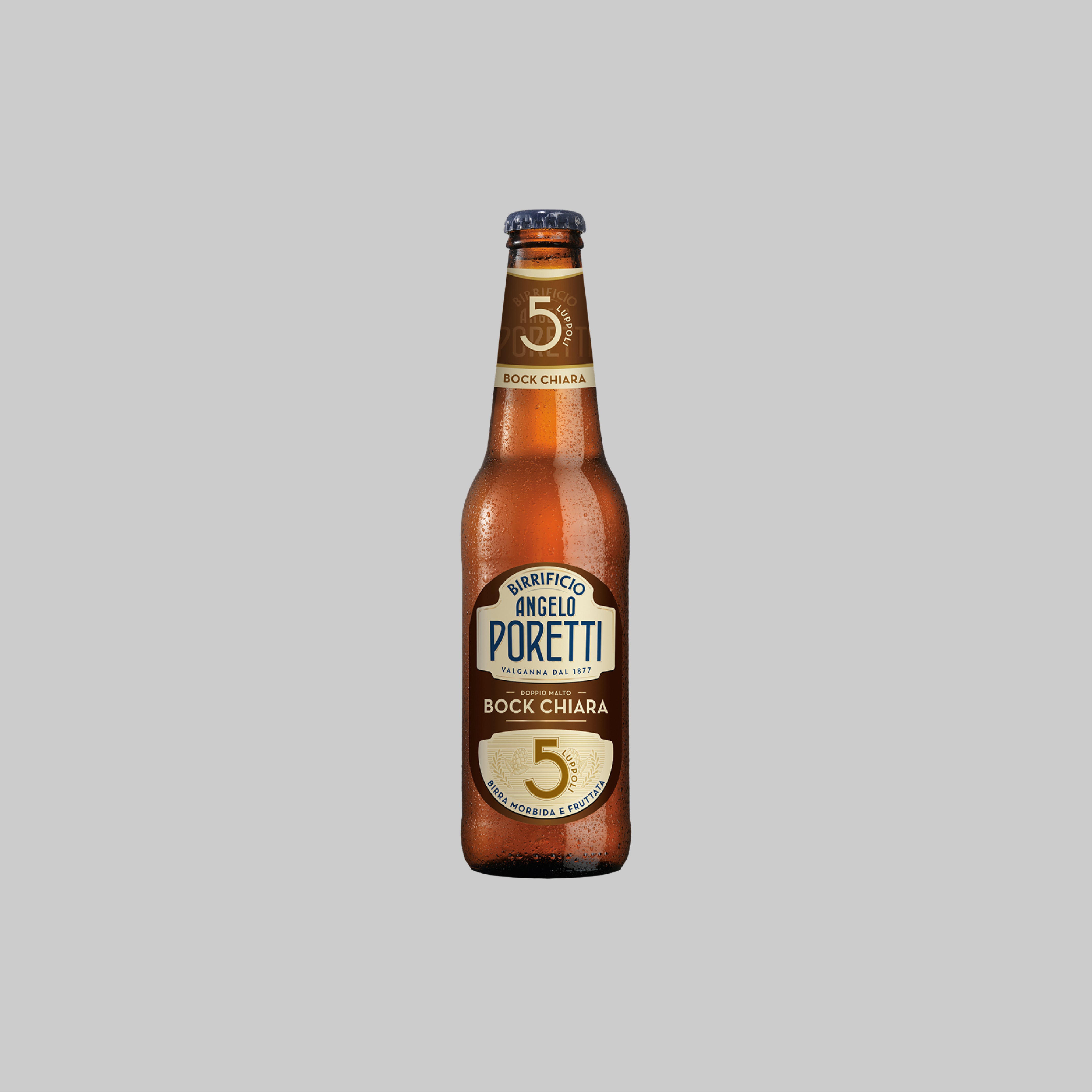 Birrificio Angelo Poretti 5 Luppoli Bock Chiara Bottle 330ml 6.5% - Time2Drink
